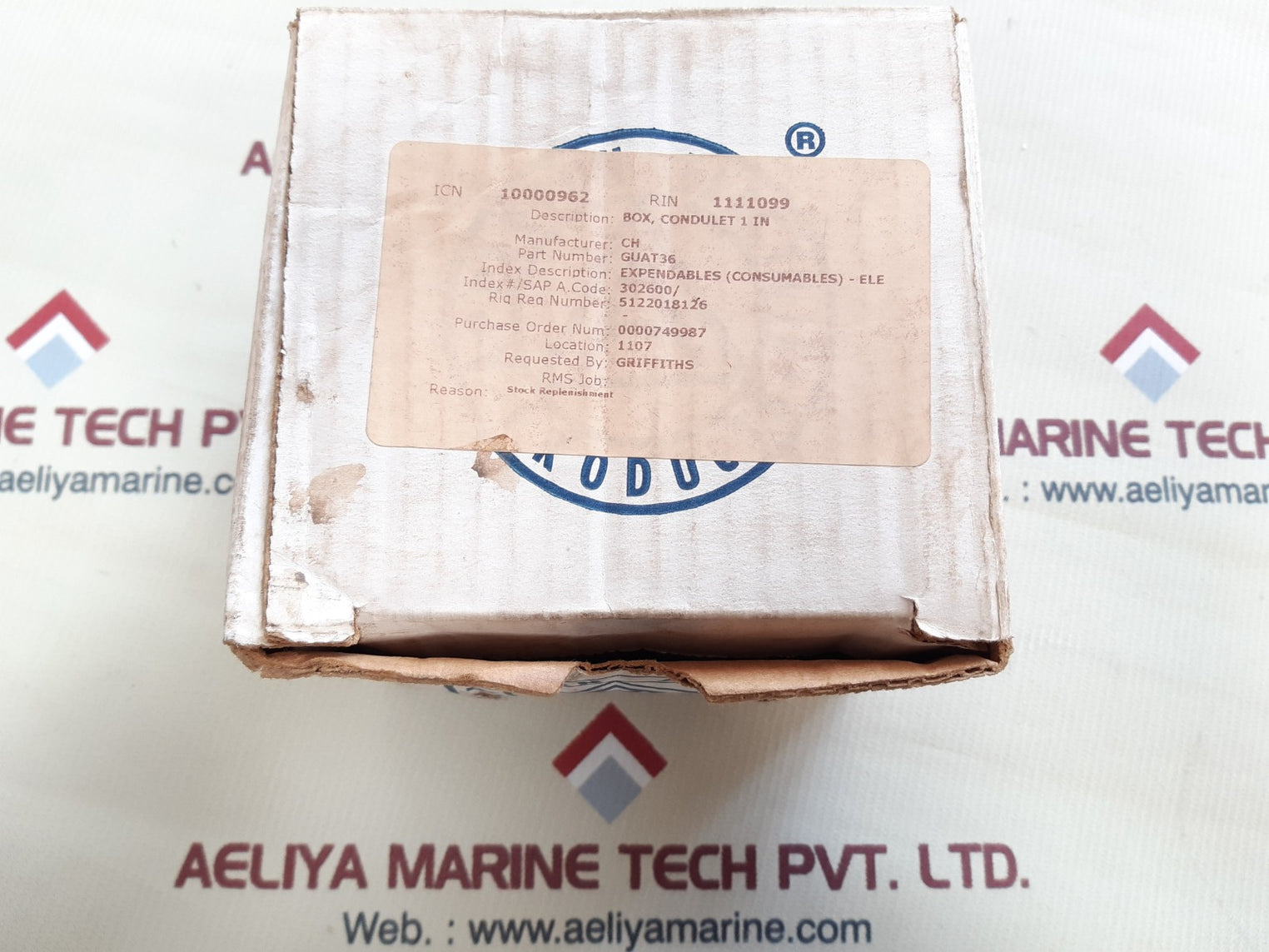 Appleton gr-efhc o-z/gedney gua-gueb outlet box guat36