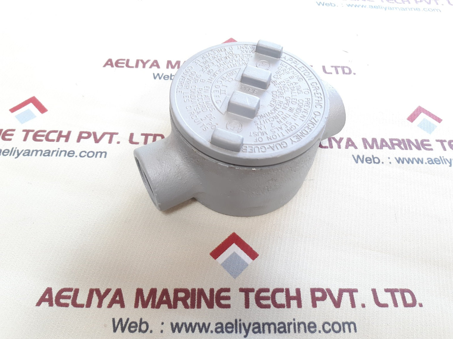 Appleton gr-efhc o-z/gedney gua-gueb outlet box guat36