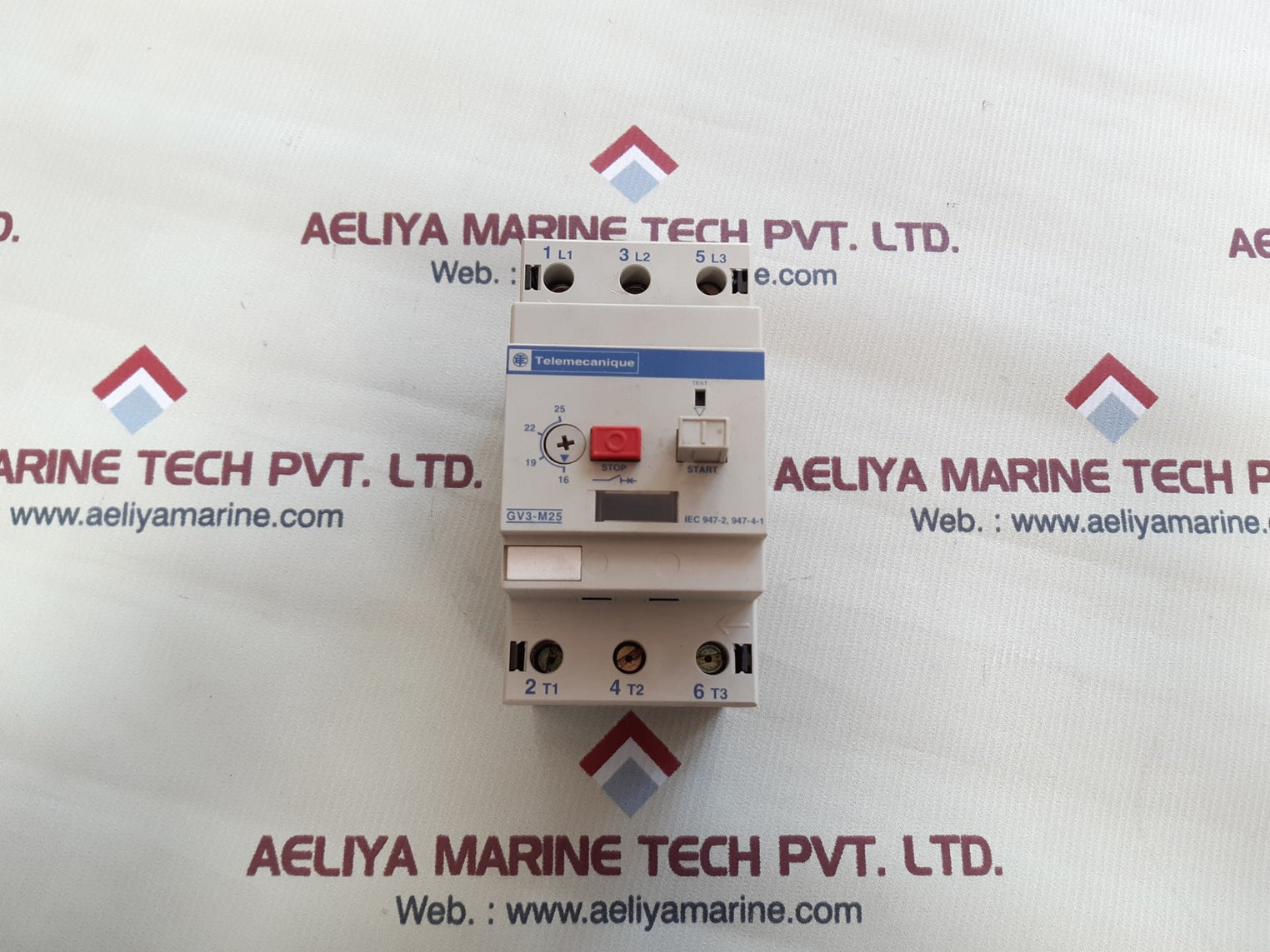 Telemecanique gv3 m25 motor circiut breaker