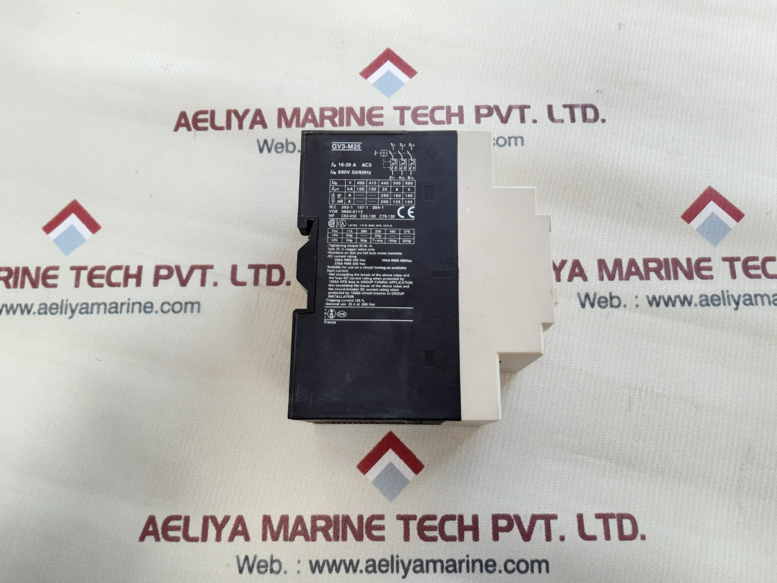 Telemecanique gv3 m25 motor circiut breaker