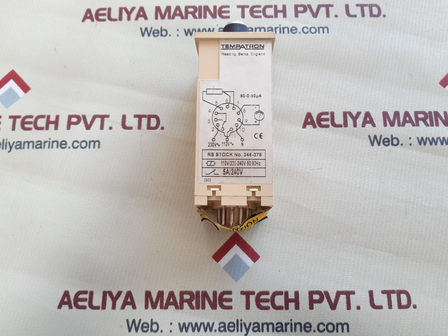 Tempatron 346-378 110v/230-240. 50/60 hz