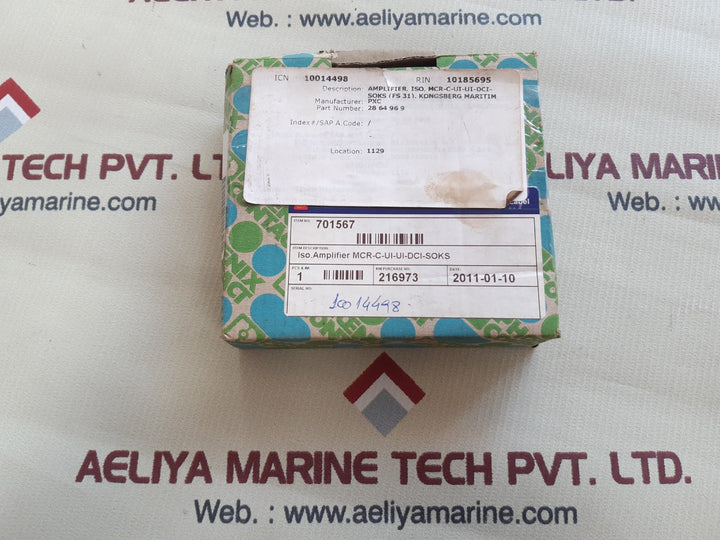 Phoenix Contact Mcr-c-ui-ui-dci-soks Signal Conditioner