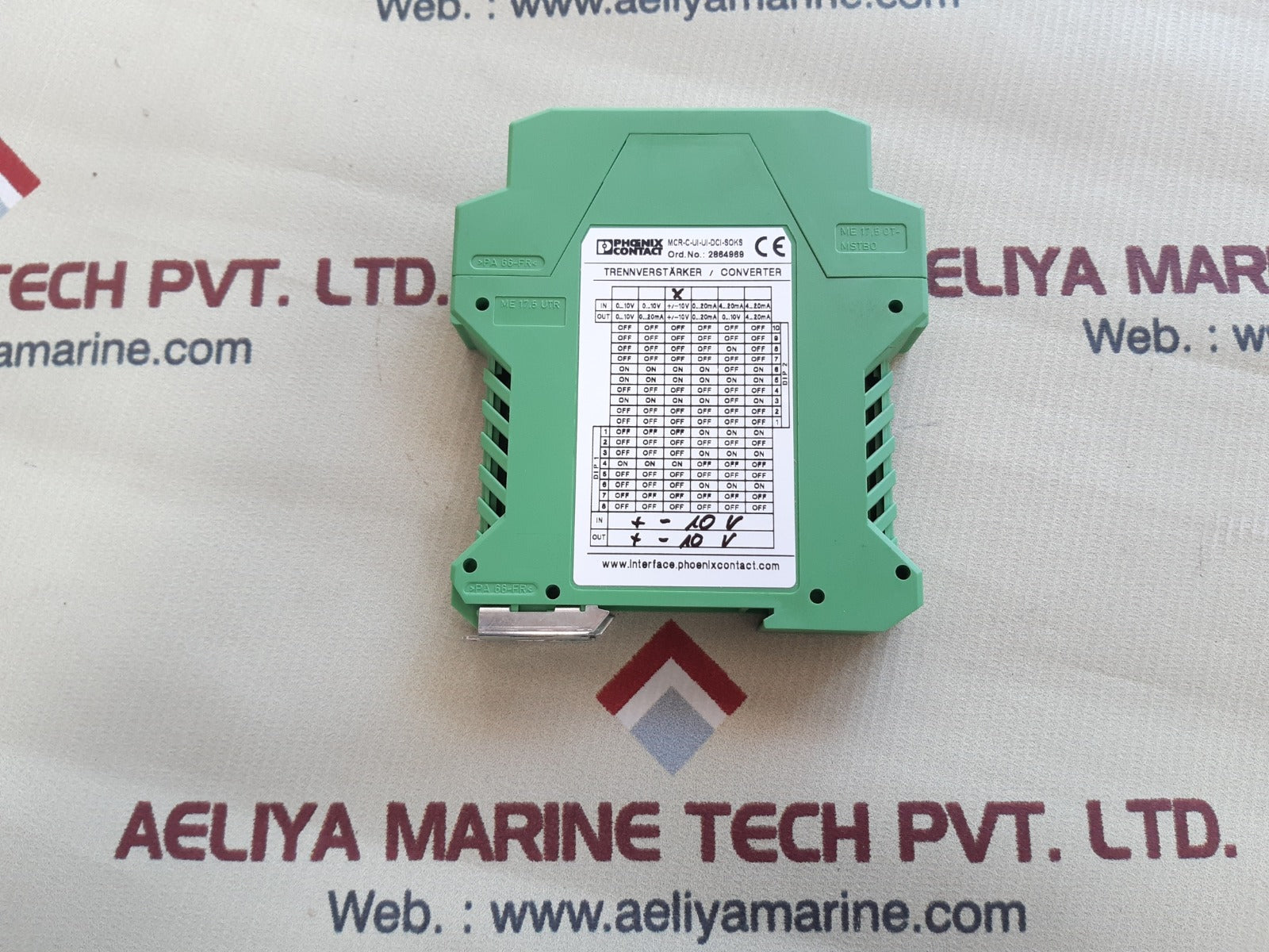 Phoenix Contact Mcr-c-ui-ui-dci-soks Signal Conditioner