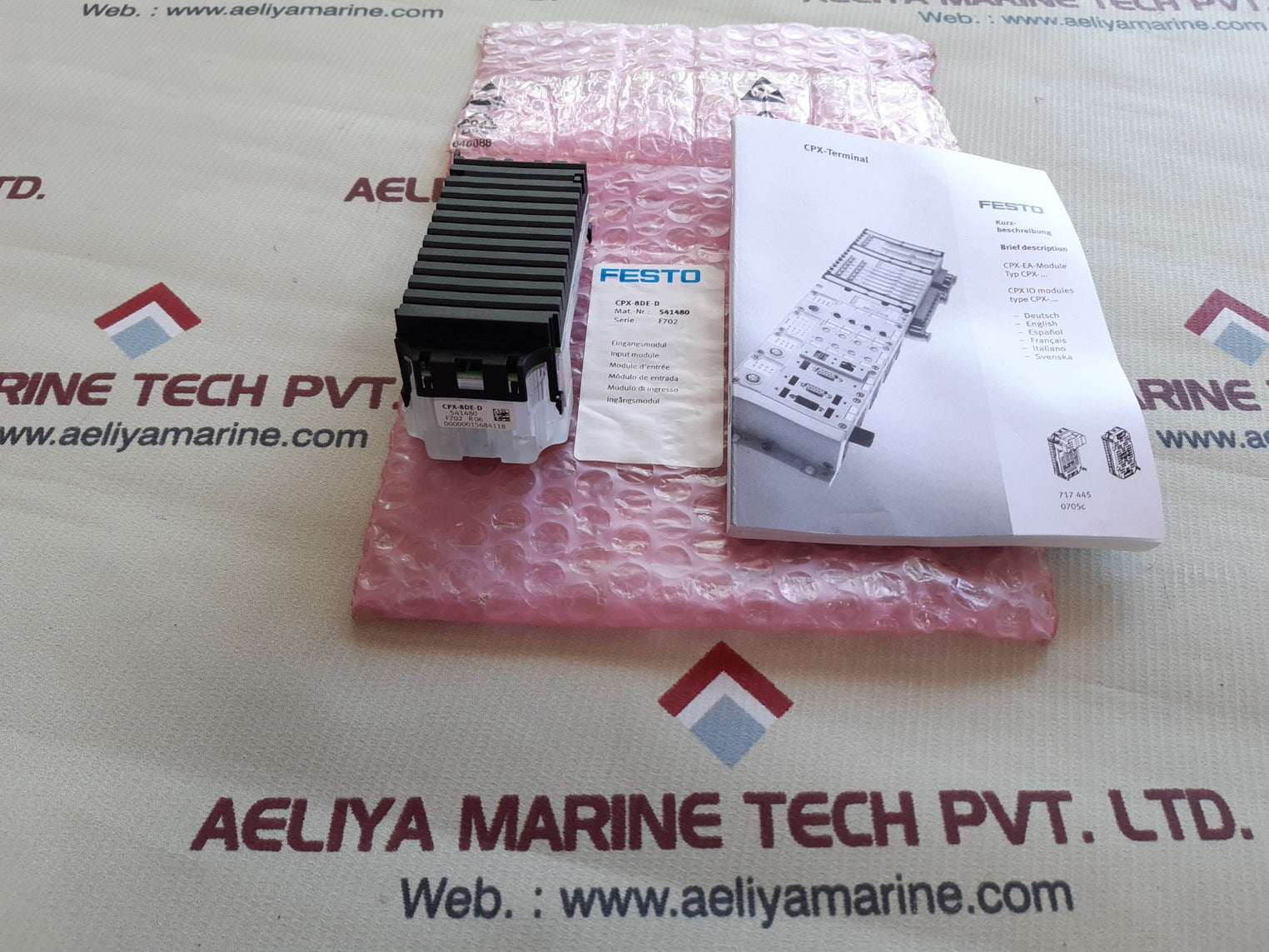 Festo cpx-8de-d digital input module f702 r06