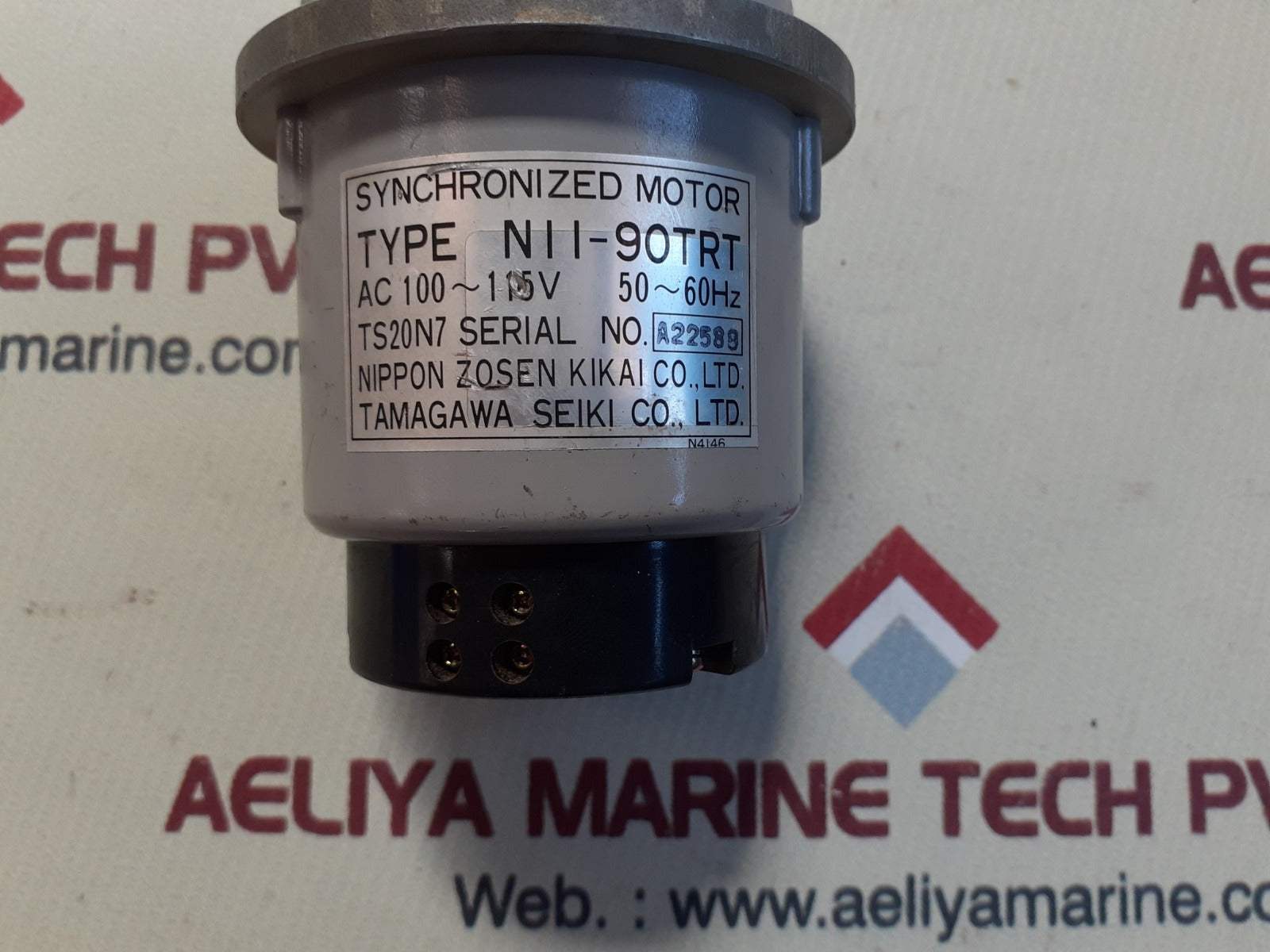 Tamagawa n11-90trt synchronized motor 100-115v 50-60hz