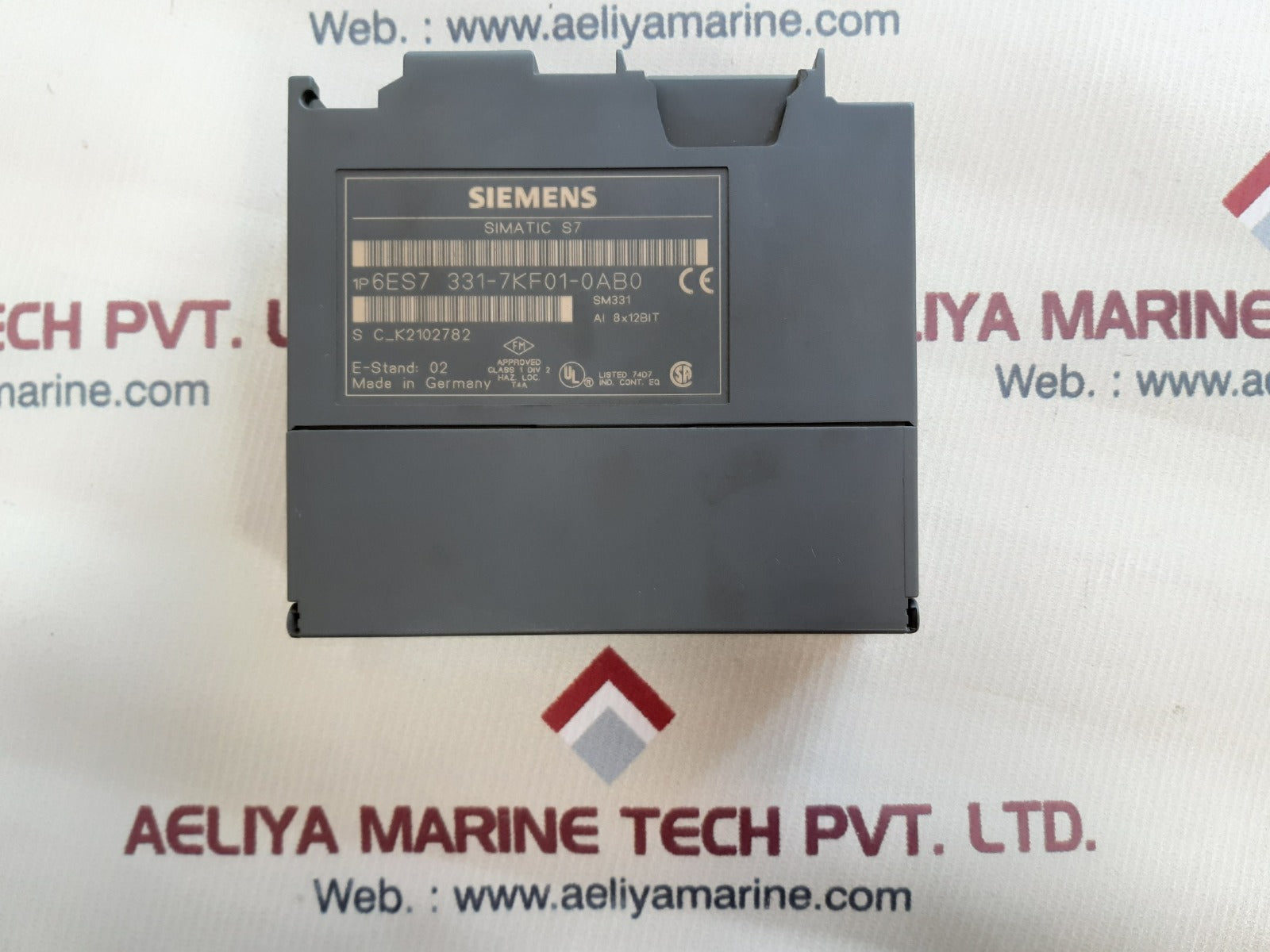 Siemens simatic s7 sm331 analog input module6es7 331-7kf01-0ab0 e-stand:02