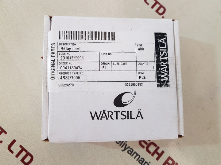Wartsila C1 Power 110 Vdc Paae065775 Power Relay Board 4R32/7905