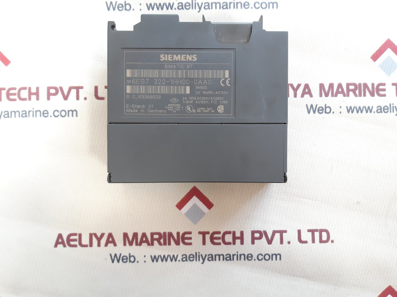 Siemens simatic s7 output module 6es7 322-1hh00-0aa0