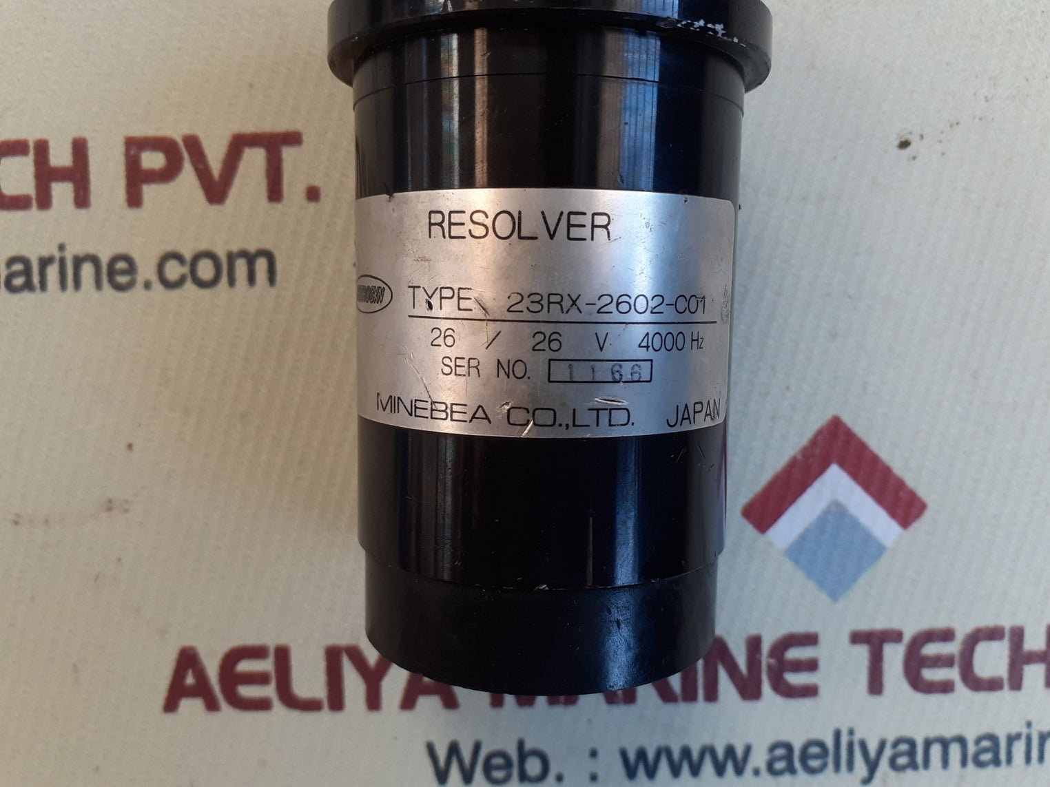 Astrosyn 23rx-2602-co1 resolver motor used