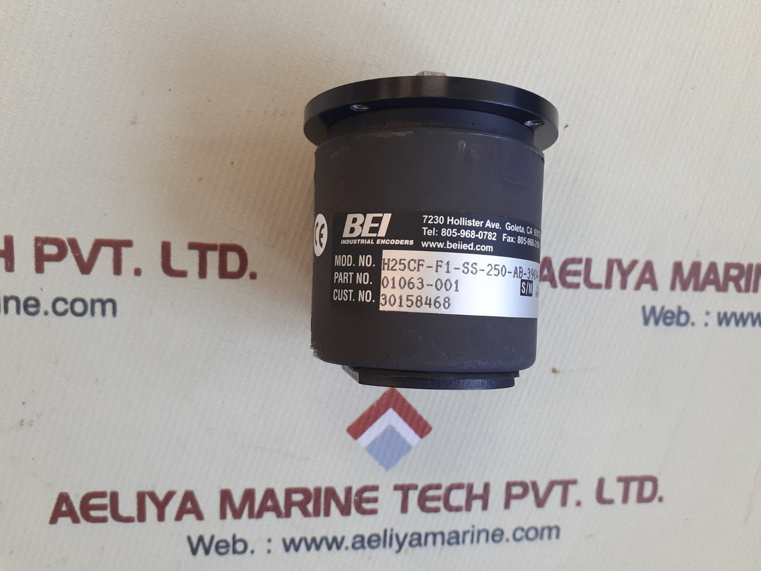 Bei 01063-001 encoder h25cf-f1-ss-250-ab-3904-sc-ex-9v-s