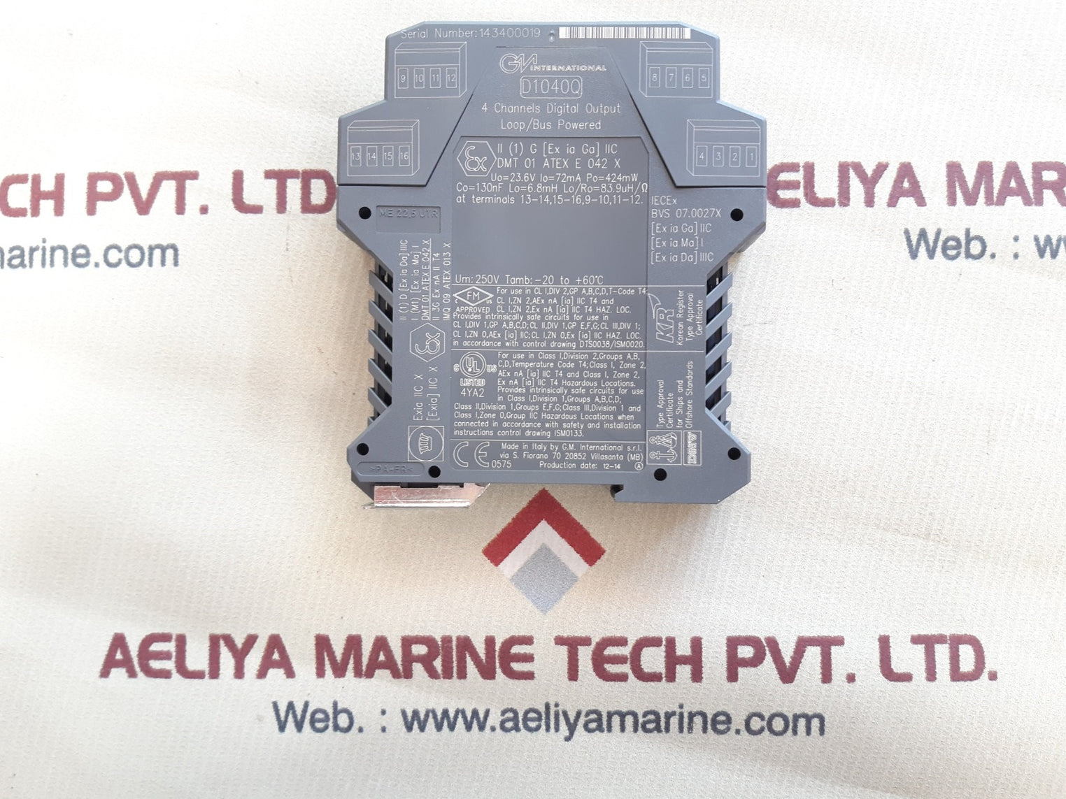 Gm d1040q digital output isolating driver