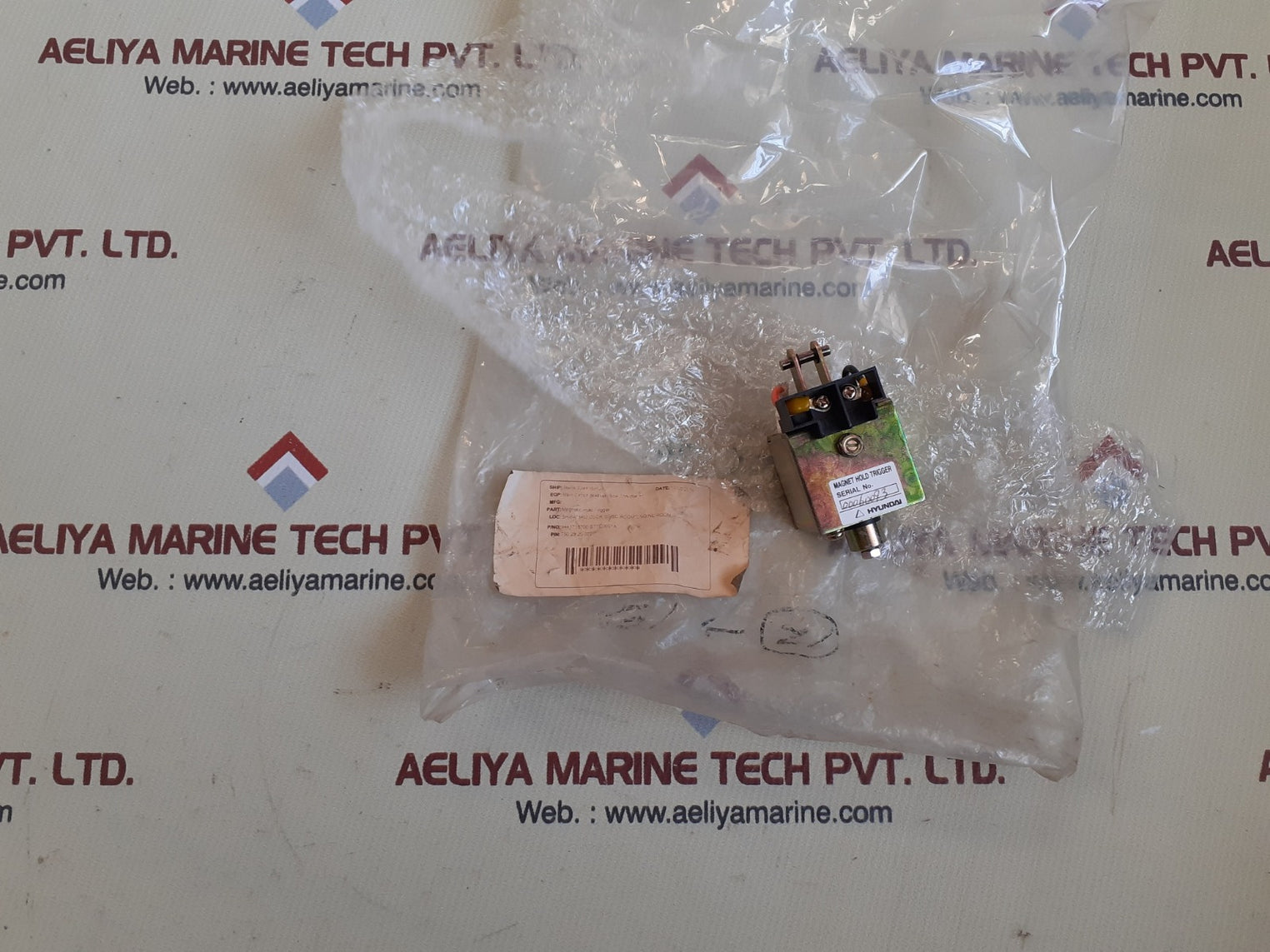 Hyundai magnetic hold trigger