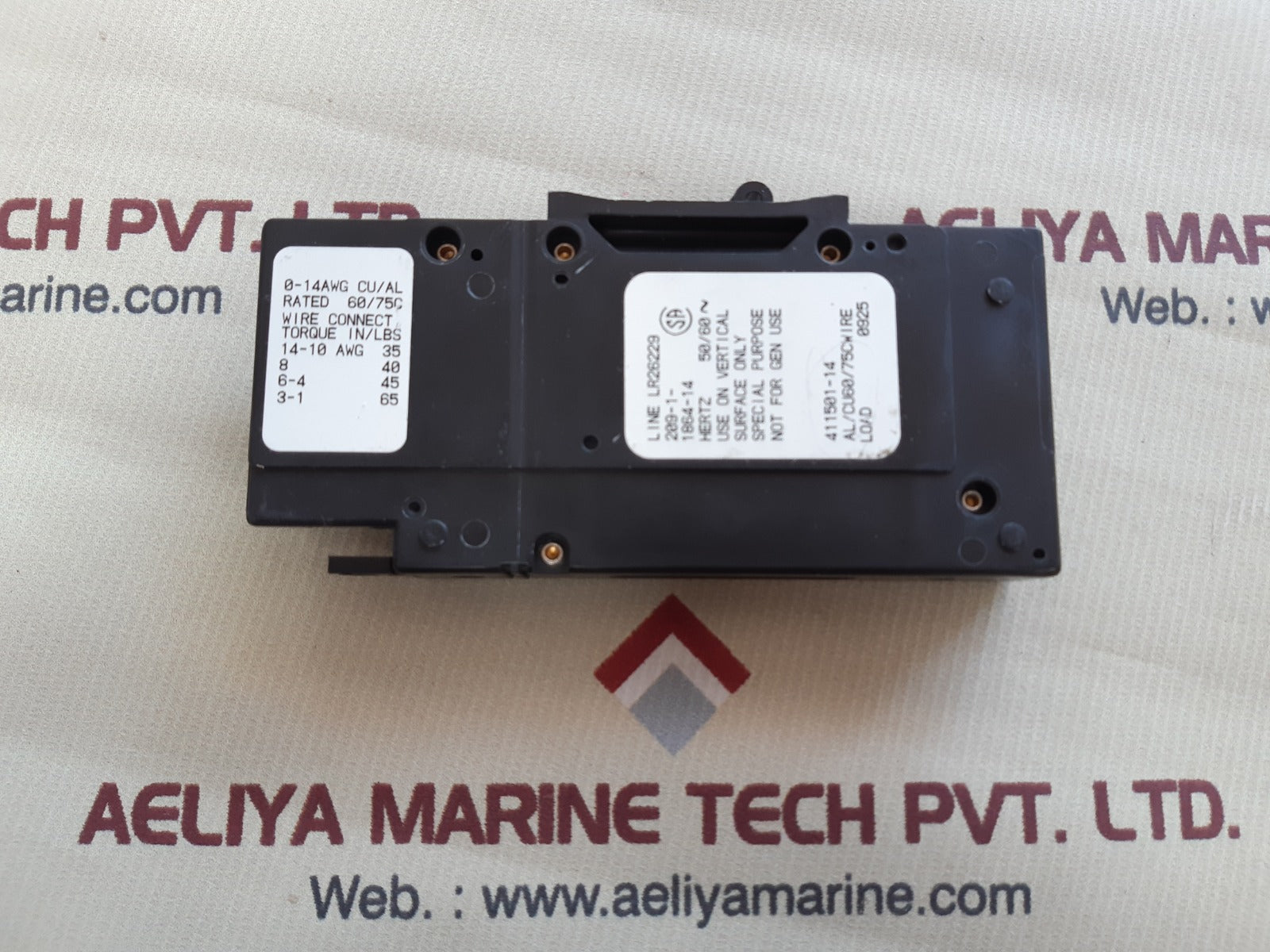 Airpax line lr26229 circuit breaker 50amp Aeliya Marine Tech