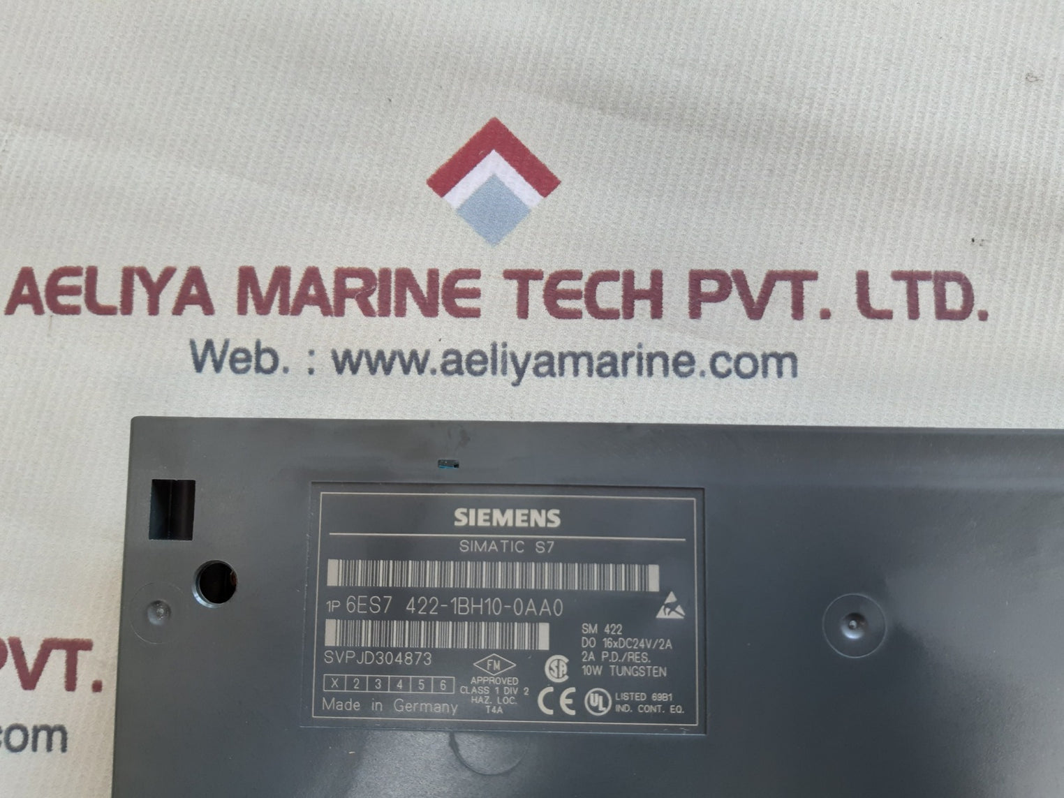 Siemens simatic s7 6es7 422-1bh10-0aa0 digital output module