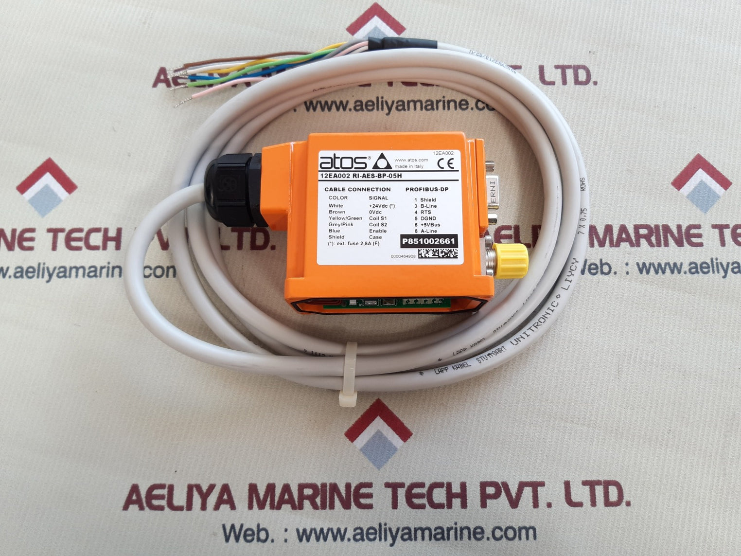 Atos 12ea002 ri-aes-bp-05h profibus driver