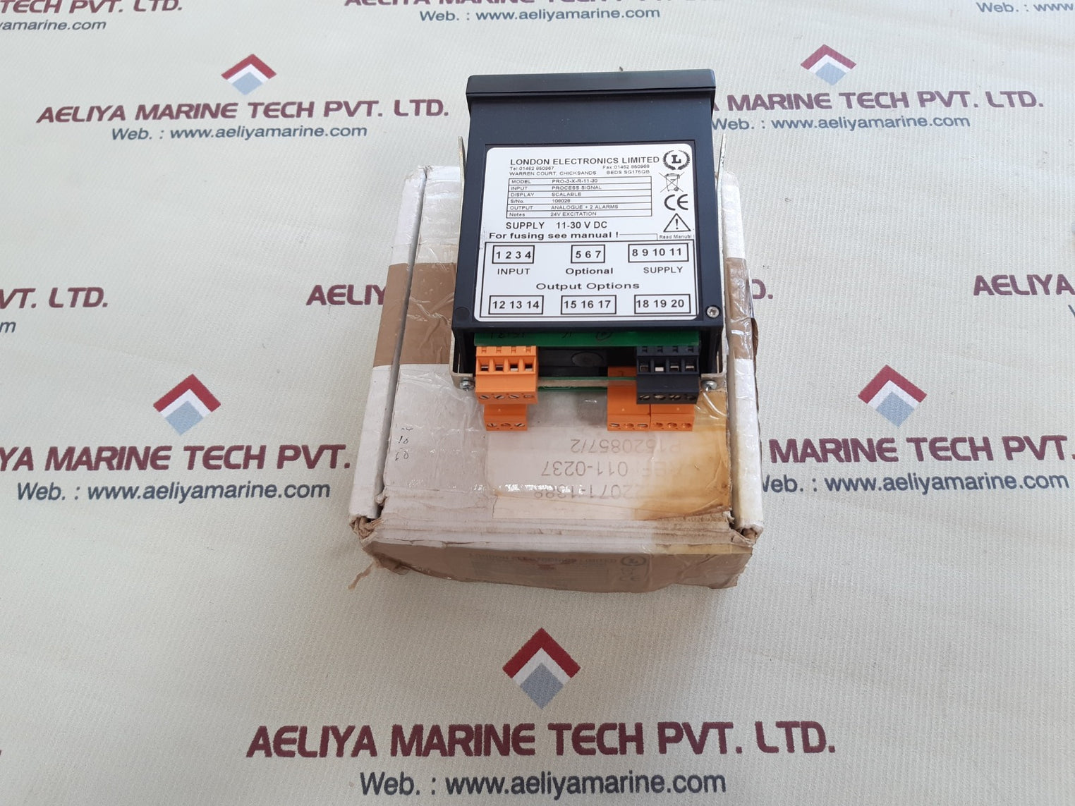 London electronics pro-3-x-r-11-30 display unit