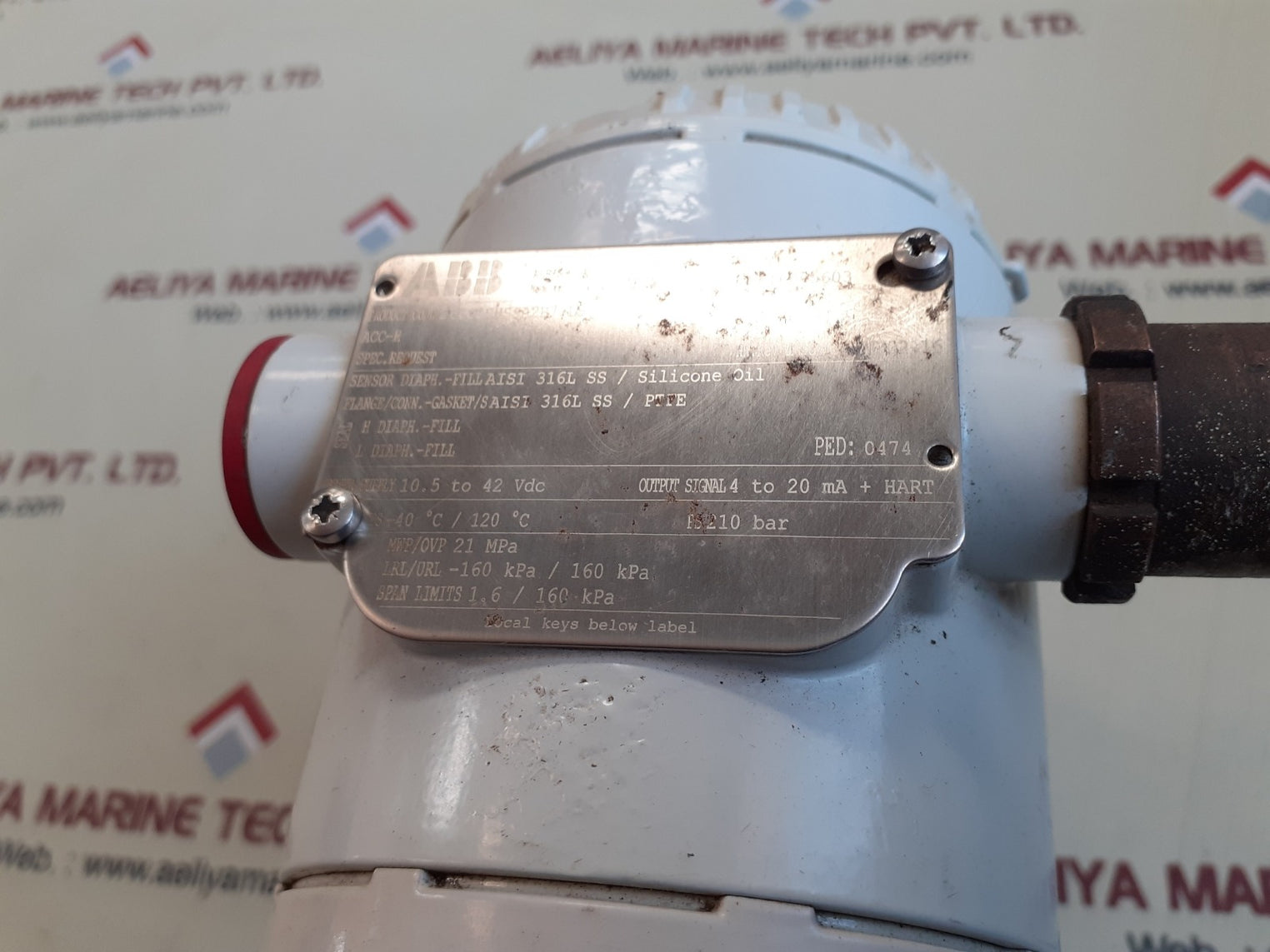 Abb 2600t pressure transmitter 266dshhssa2b7 l9