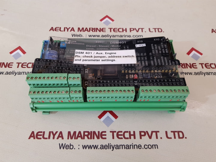 Stn atlas /sam electronics dsm401 diesel control module 271.130 437/f