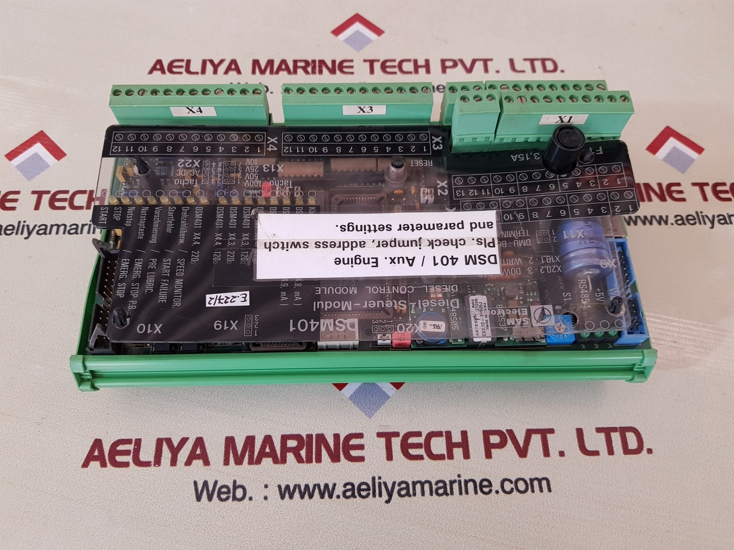 Stn atlas /sam electronics dsm401 diesel control module 271.130 437/f