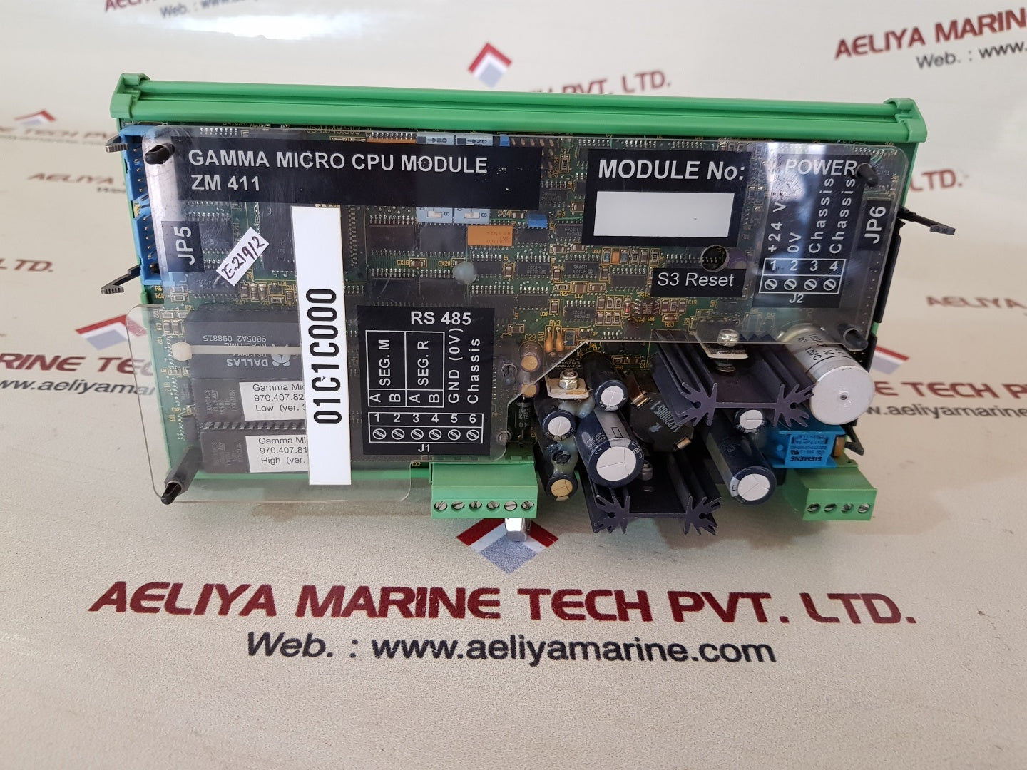 Stn atlas / Lyngso marine  Gamma micro cpu module zm 411
