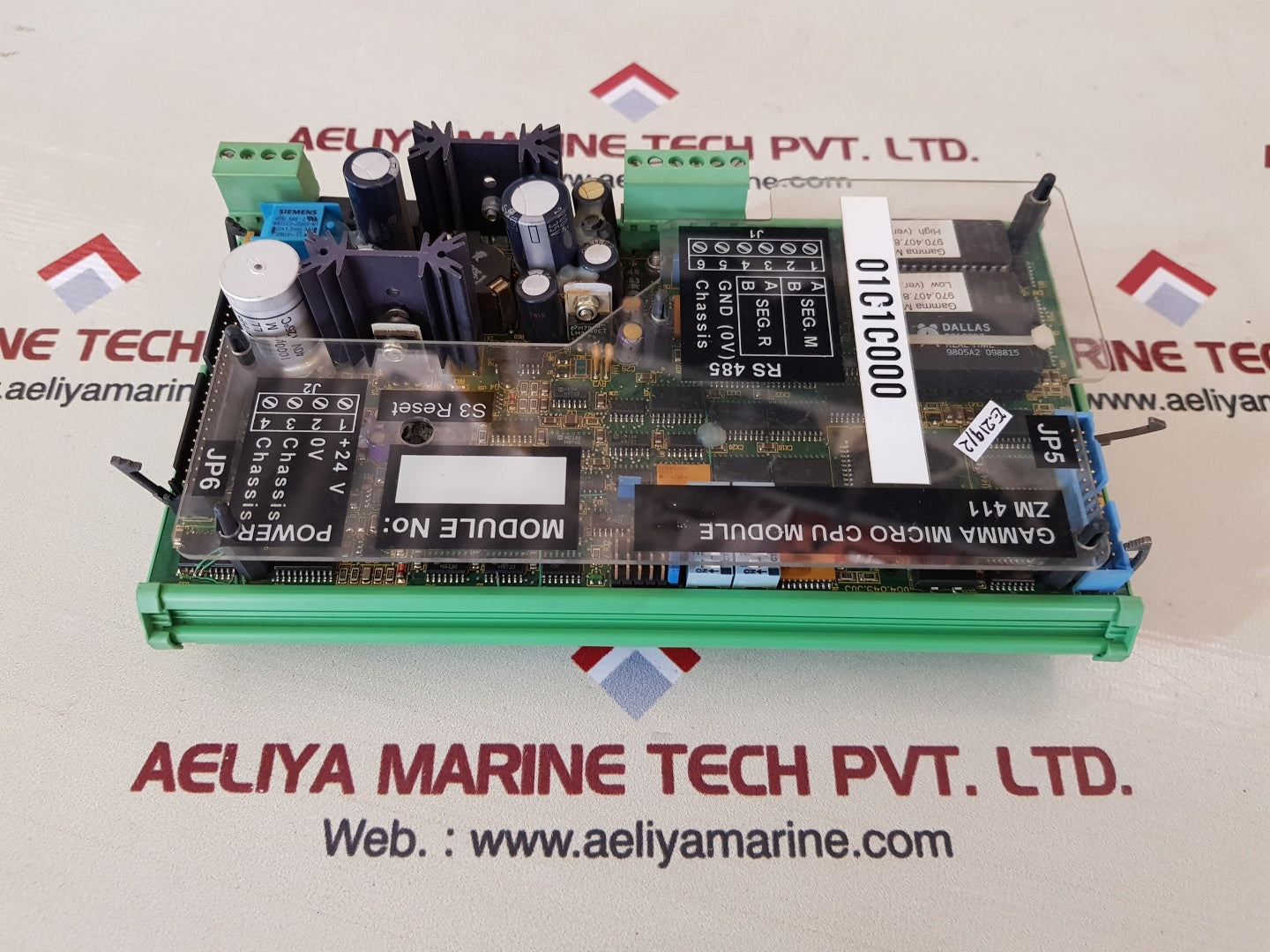 Stn atlas / Lyngso marine  Gamma micro cpu module zm 411
