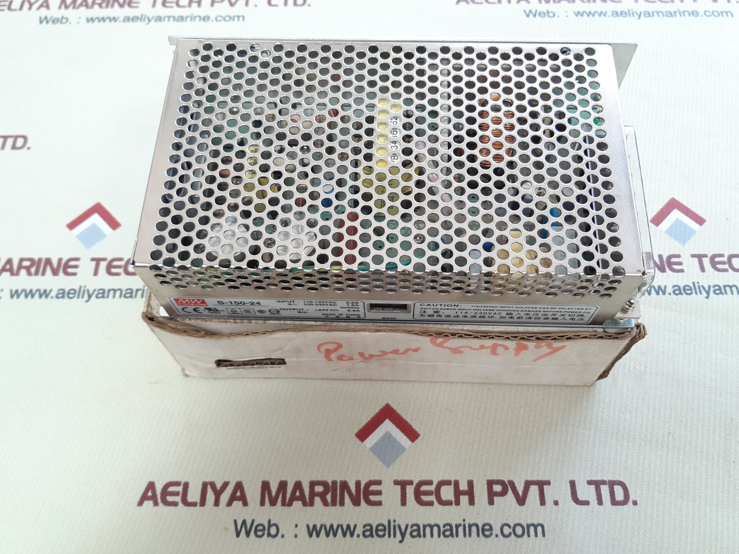 Mean well s-150-24 switching power supply 6.5a