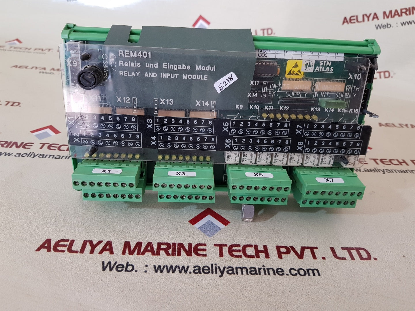 Stn atlas rem401 relay and input module 274.123 854/e