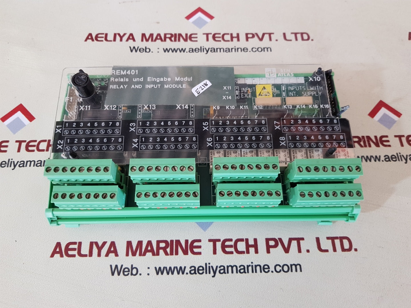 Stn atlas rem401 relay and input module 274.123 854/e
