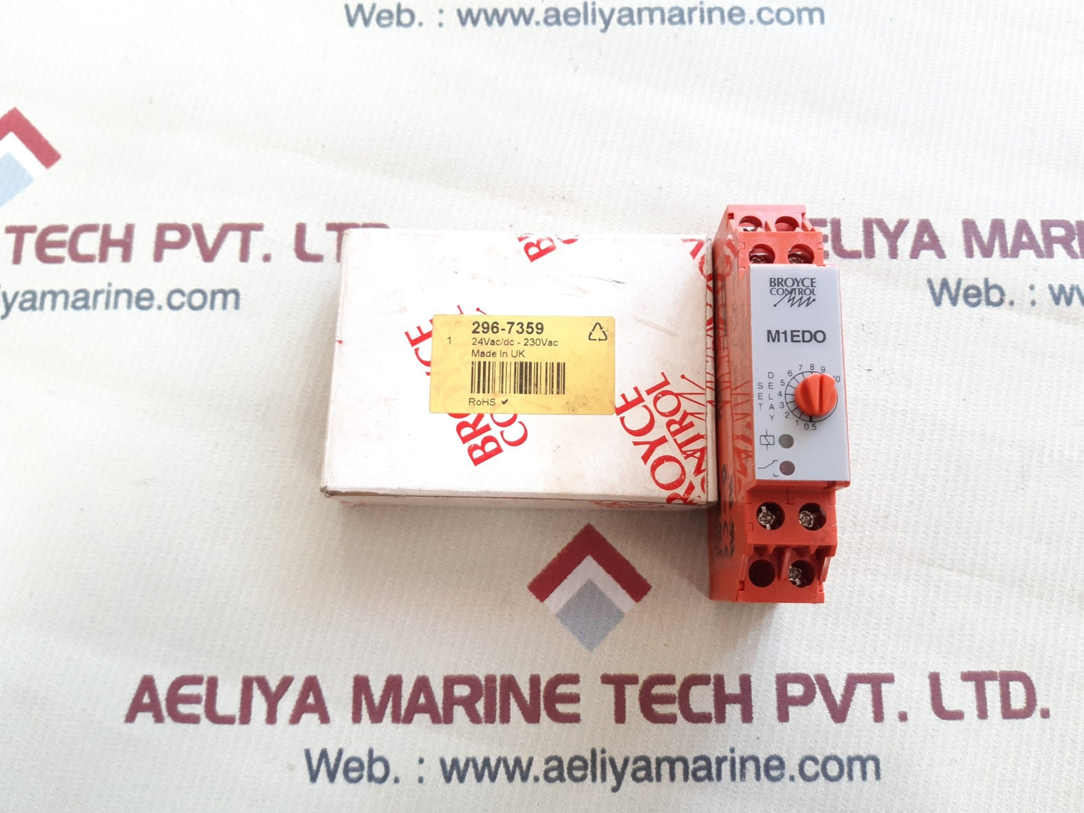 Broyce control m1edo time delay relay