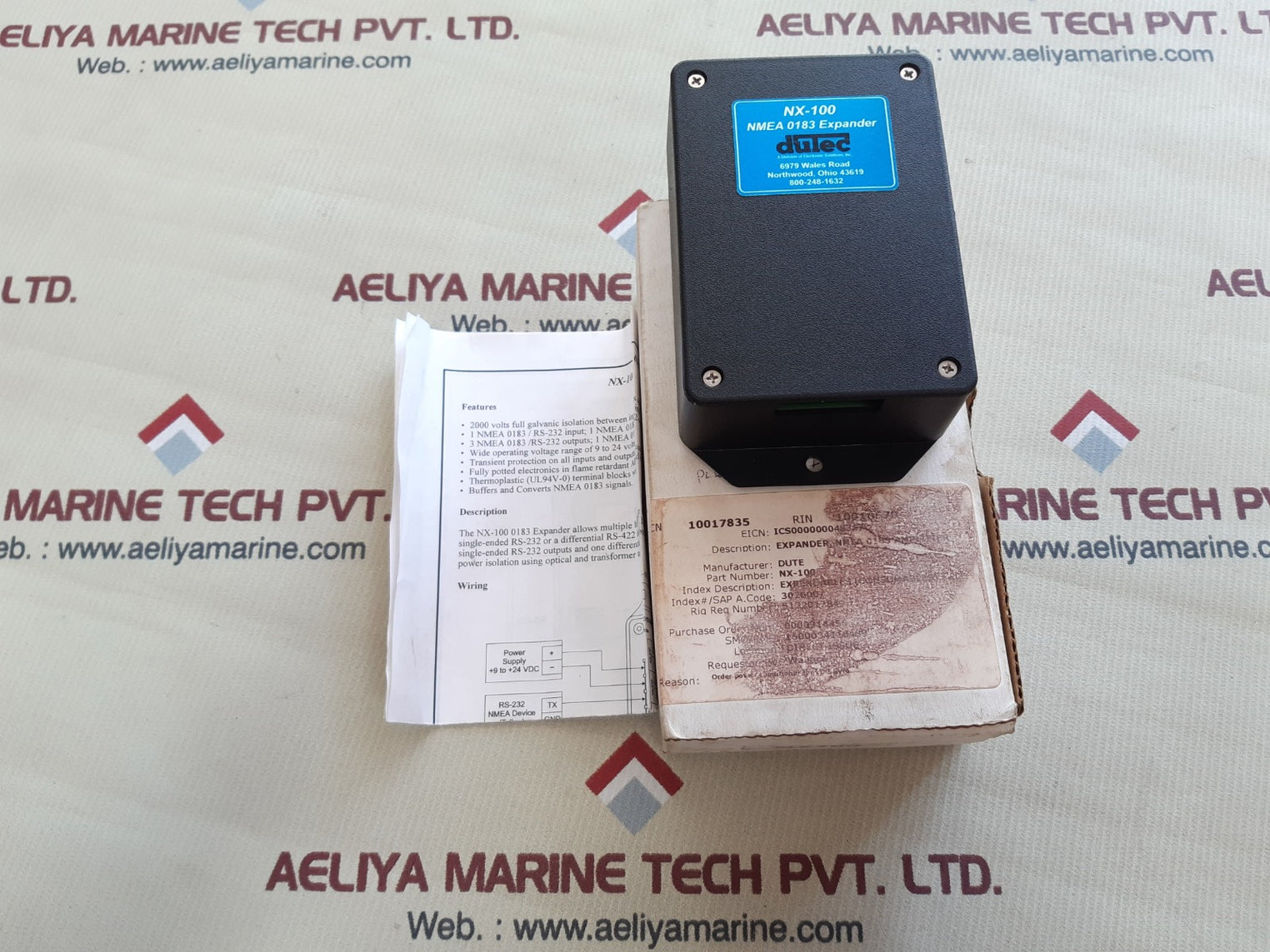 Dutec nx-100 expander galvanic isolation