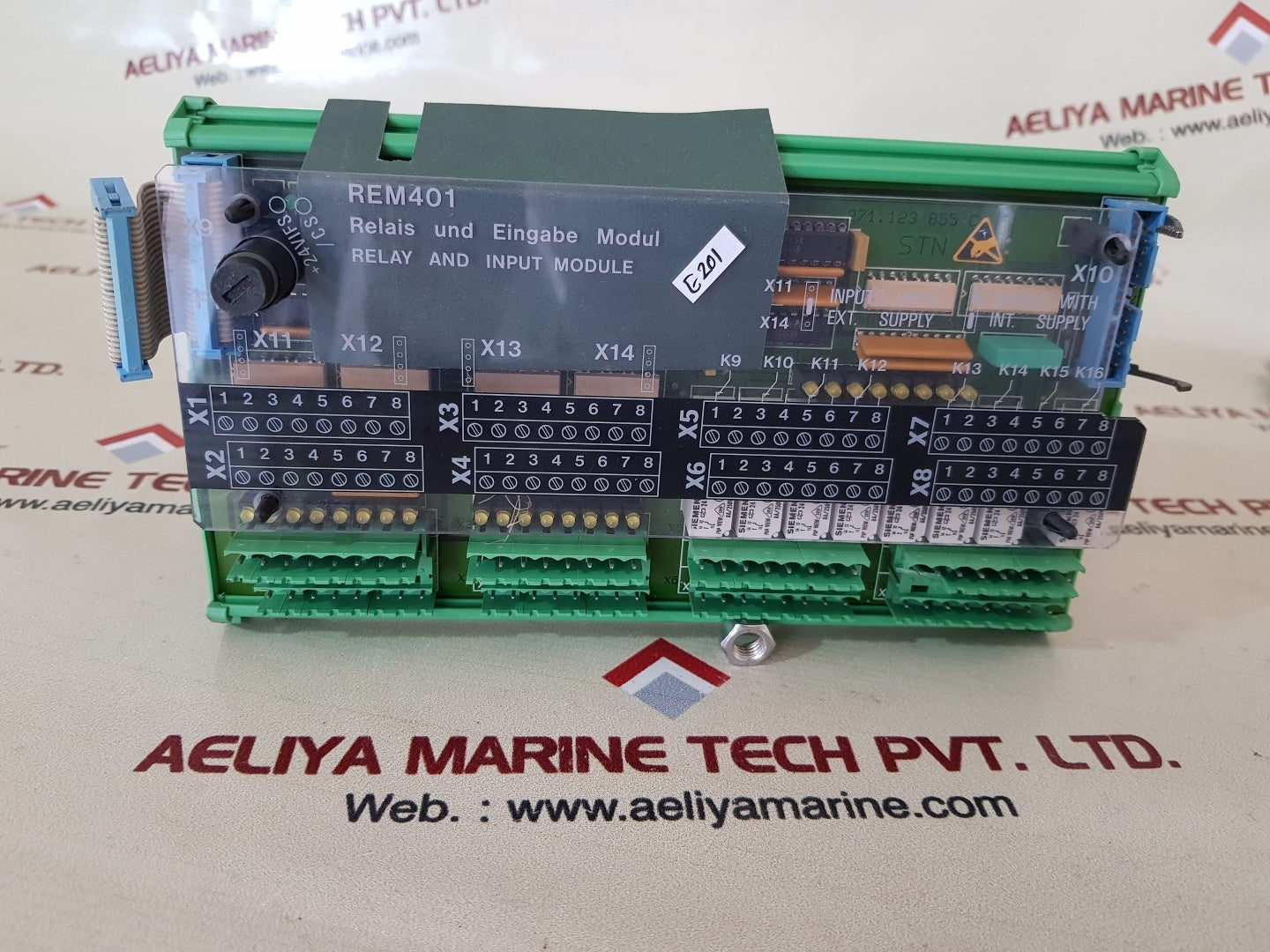 Stn atlas/Lyngsoe marine rem 401 relay and input module 271.123 854/e