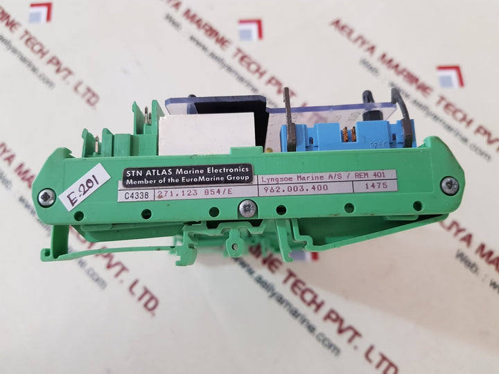 Stn atlas/Lyngsoe marine rem 401 relay and input module 271.123 854/e