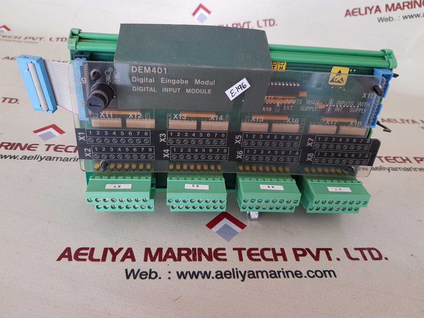 Sam electronics/lyngsoe marine dem 401 digital input module