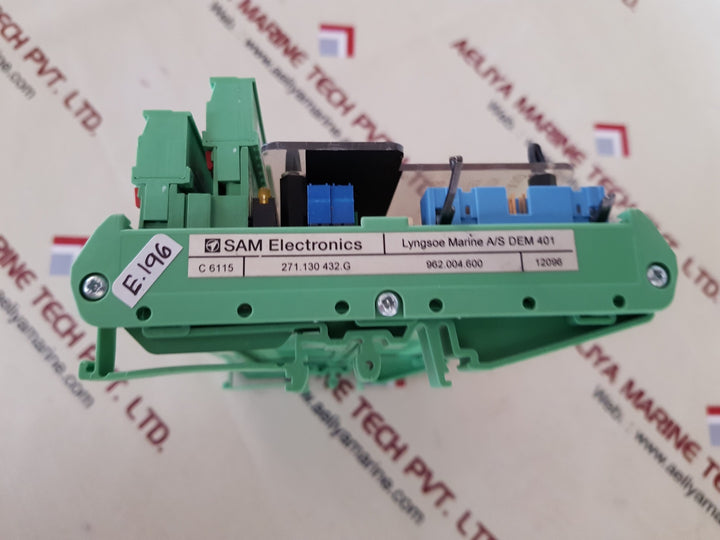 Sam electronics/lyngsoe marine dem 401 digital input module