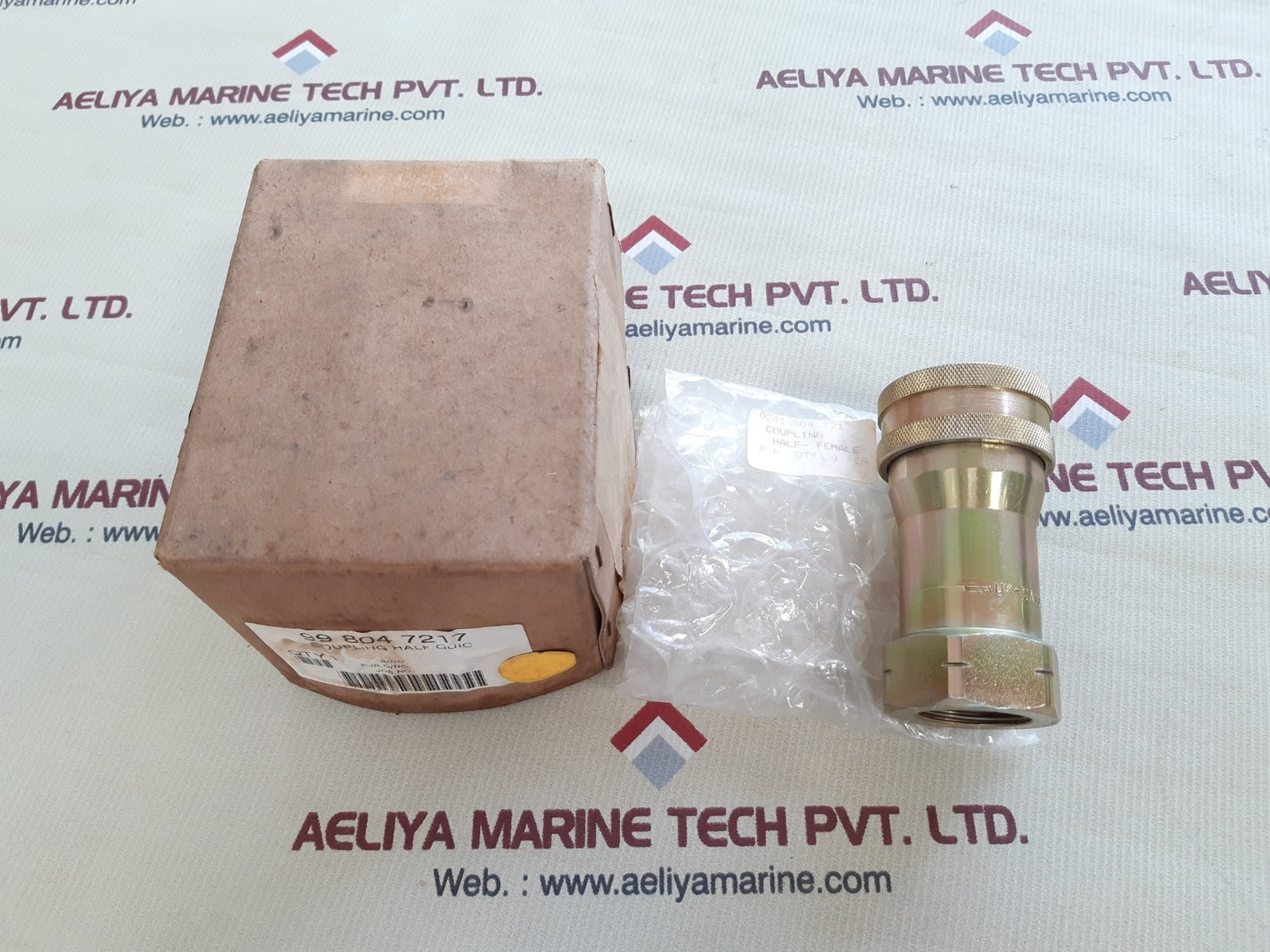 Auk-sa16192-310bar coupling half quic