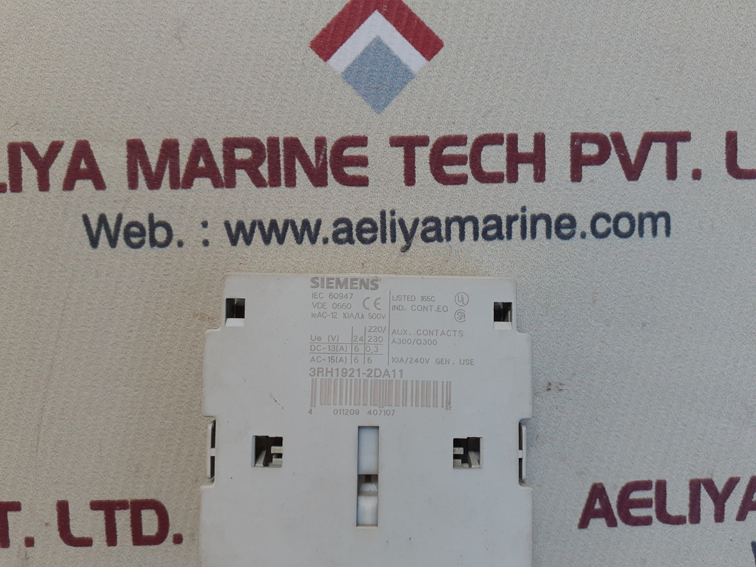 Siemens 3rh1921-2da11 auxiliary contact