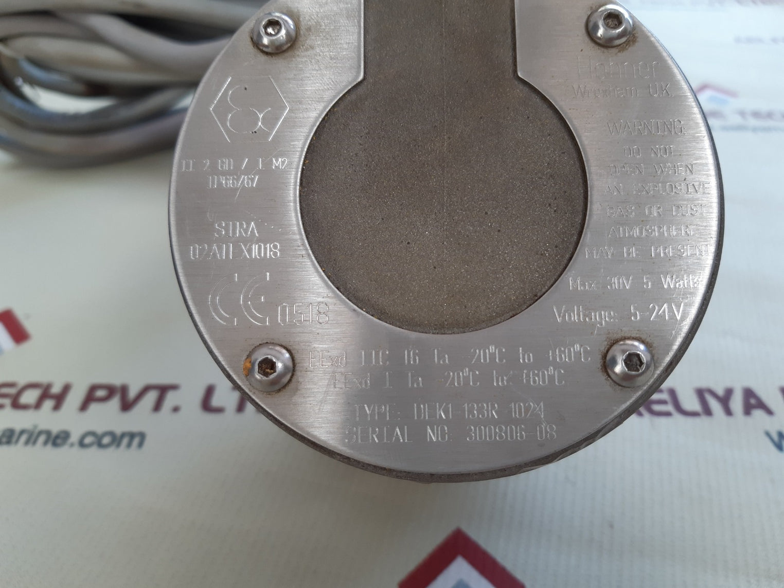 Hohner dek1-133r-1024 shaft encoder