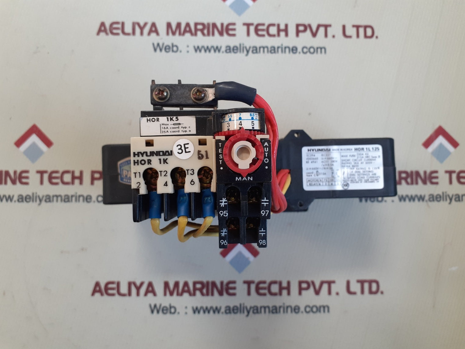 Hyundai hor 1l 125 thermal overload relay