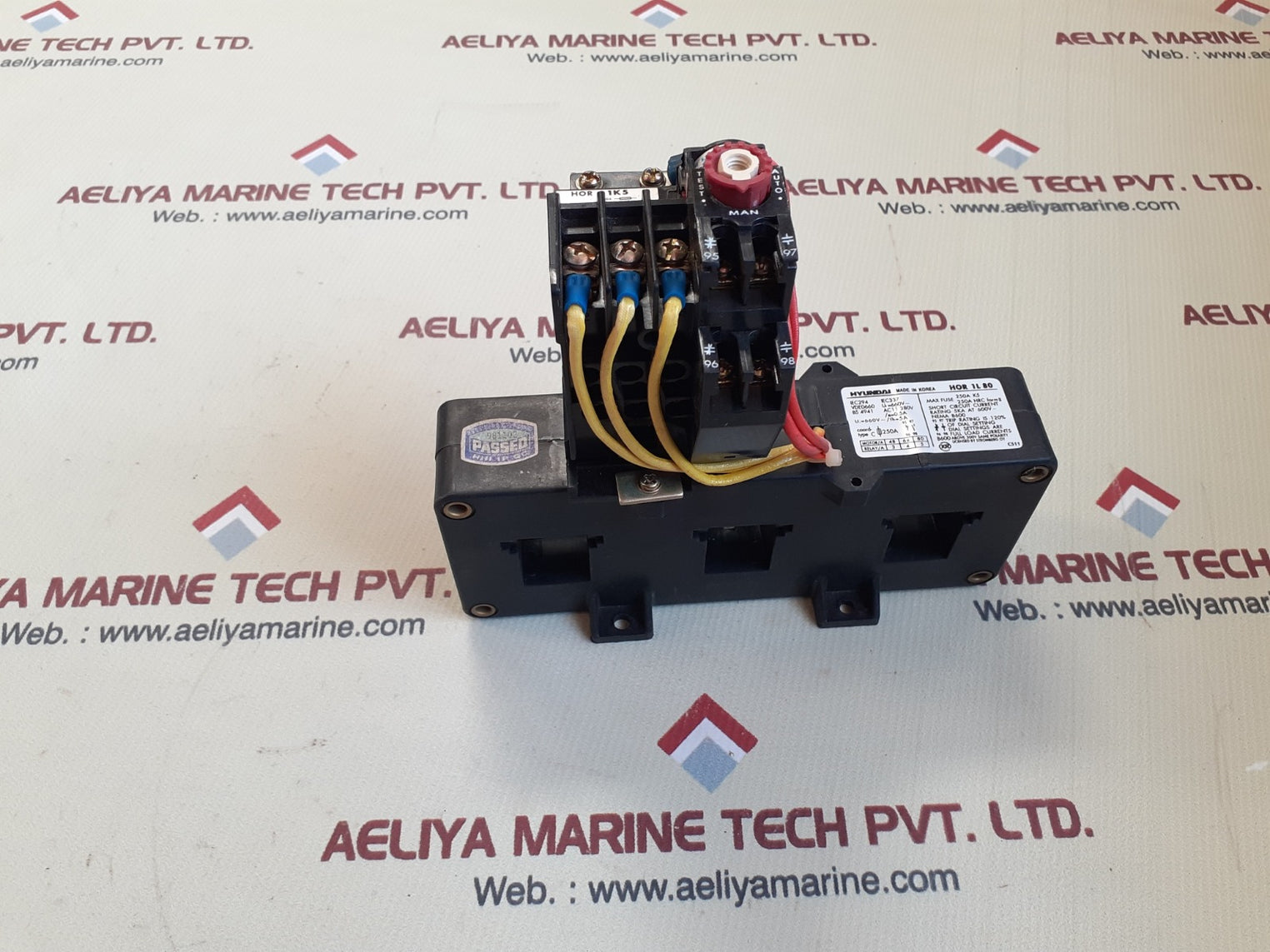 Hyundai hor 1l 80 thermal overload relay