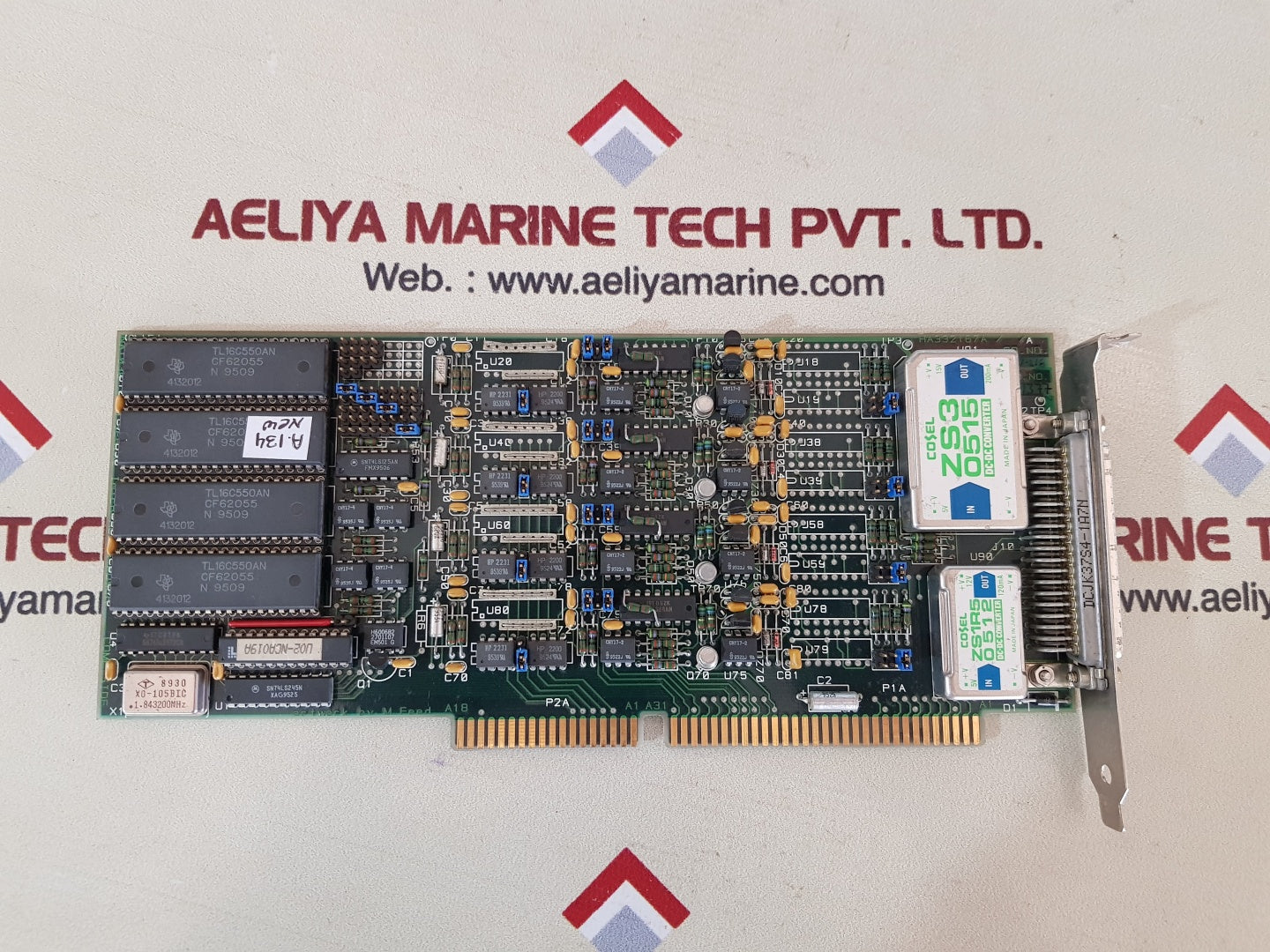 Norcontrol automation ha332167a/a/a i/o serial interface & power card