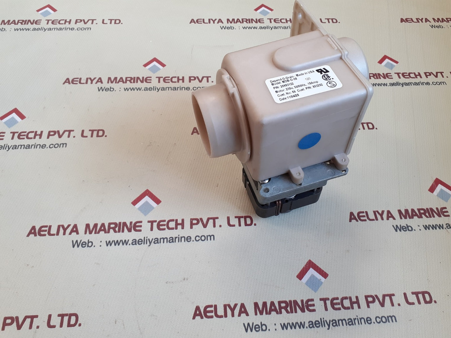 Depend-o-drin mdb-o-58 drain valve 26683122