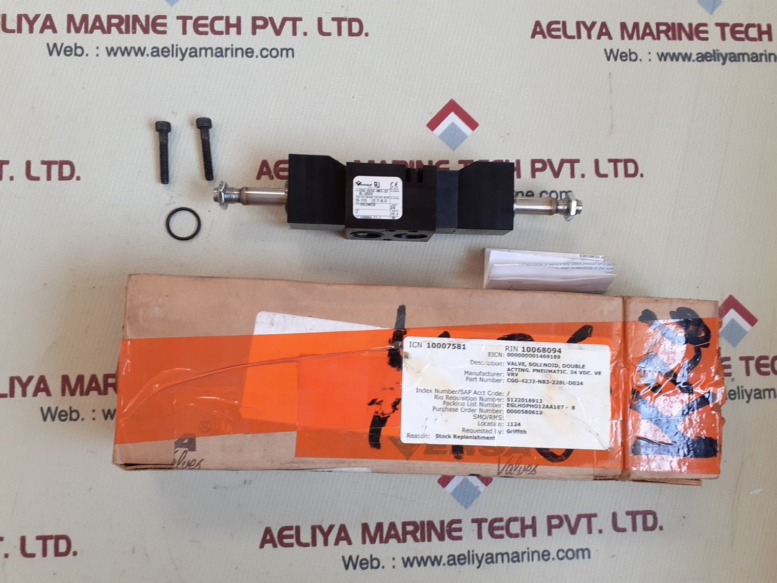 Versa cgg-4232-nb3-22 8l-do24 valve