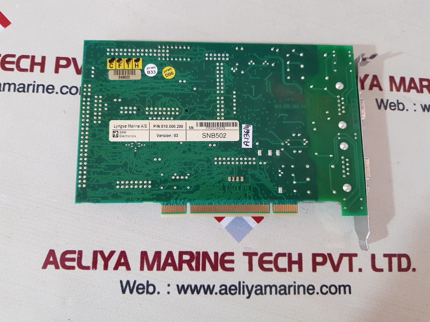 Lyngso marine snb502 810.000.200 communication card