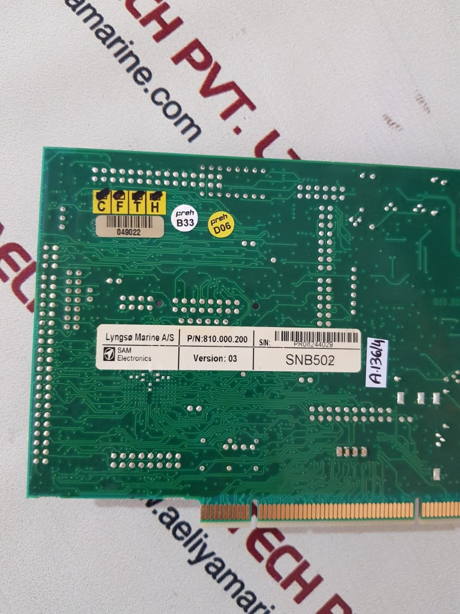 Lyngso marine snb502 810.000.200 communication card