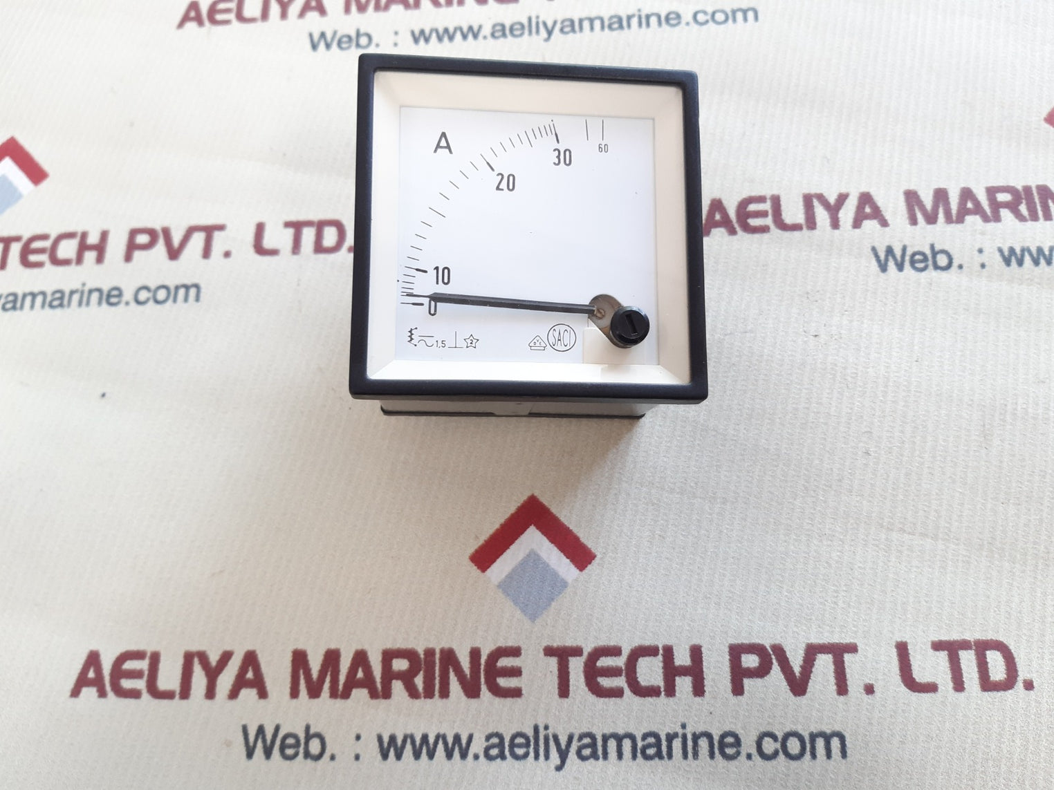 Saci ammeter ec4v 0-30 60a