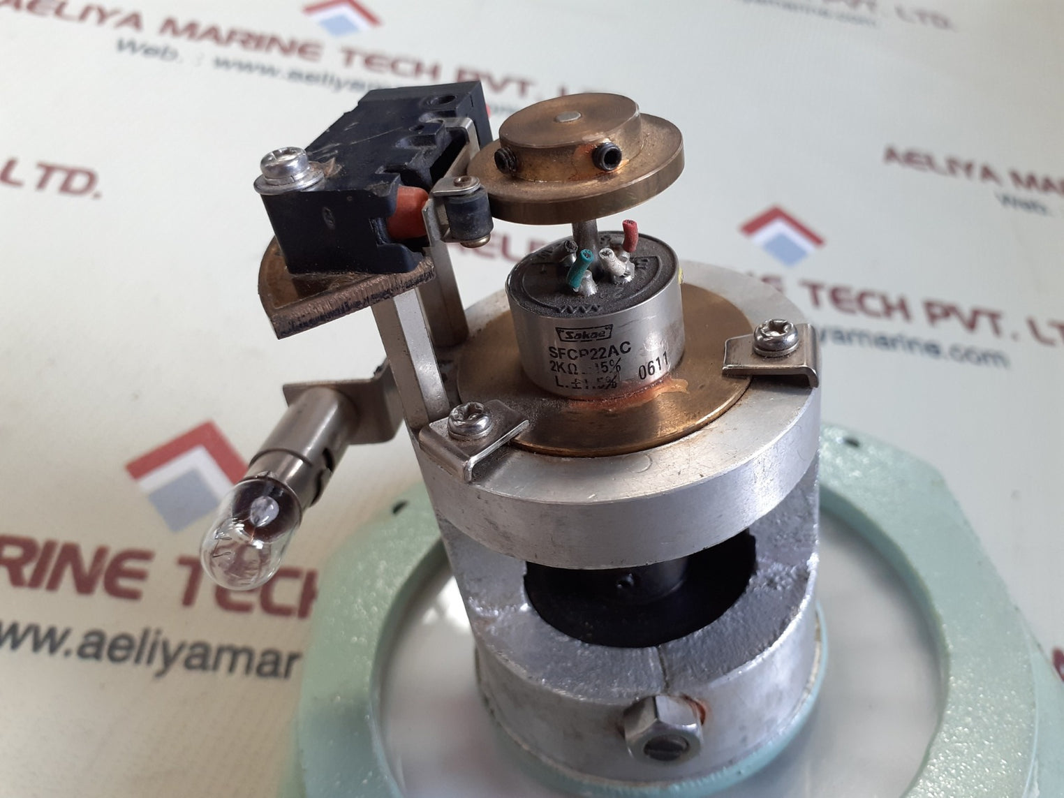 Propeller pitch indicator