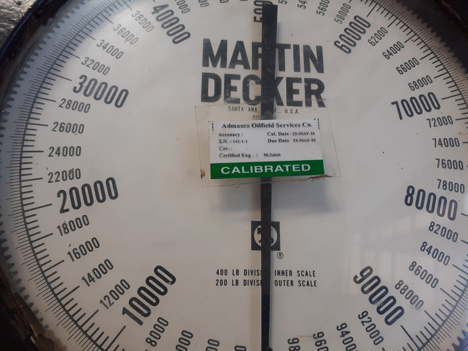 Martin decker sw8-36-1000-25 gauge