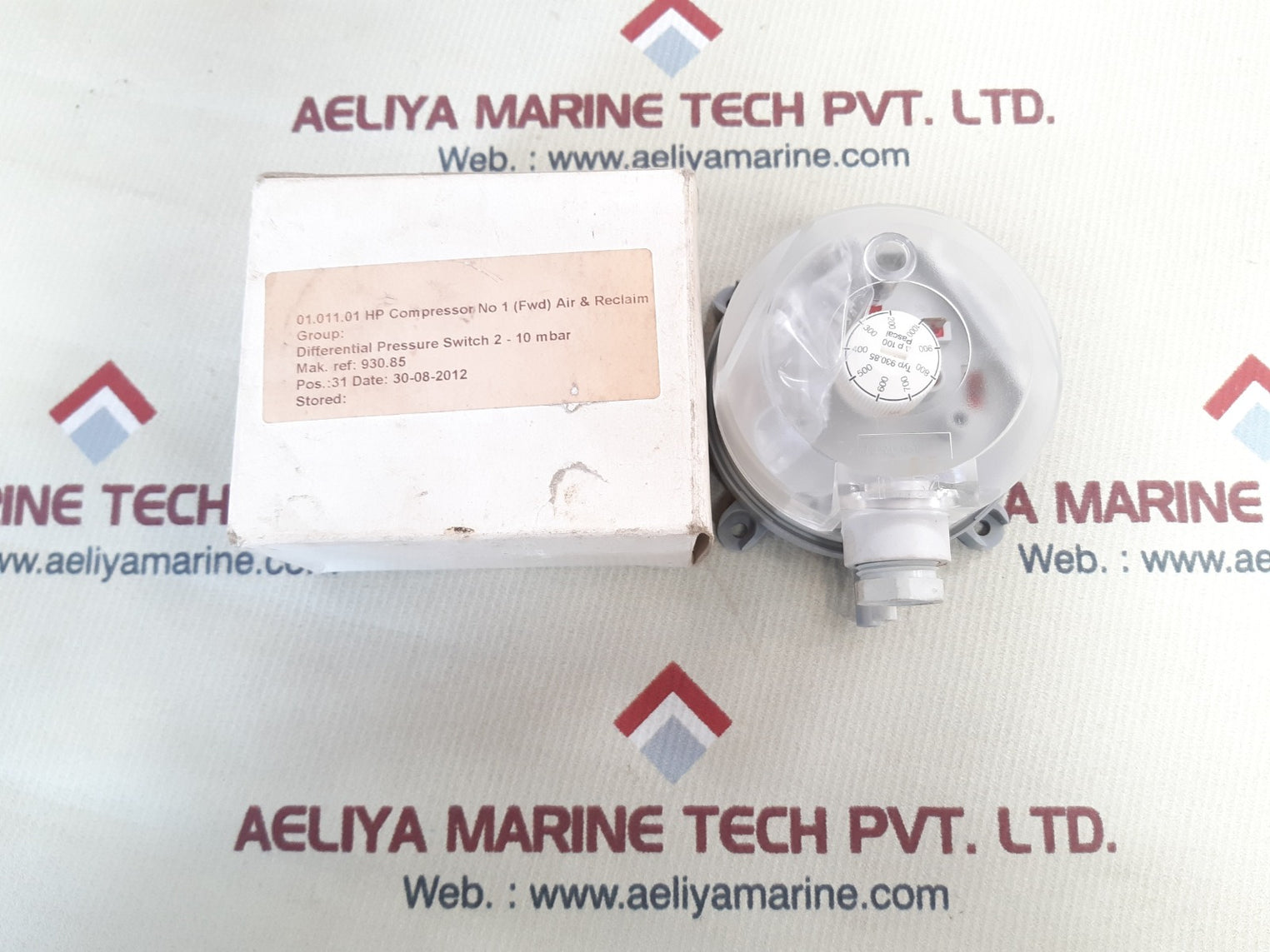 Differential pressure switch 930.85