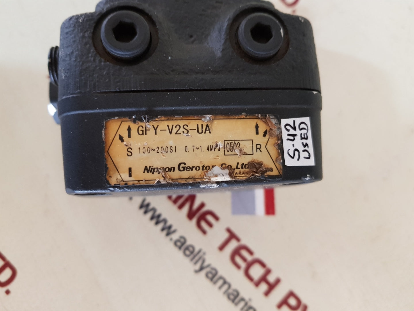 Nippon gerotor gfy-v2s-ua oil pump 100~200psi 