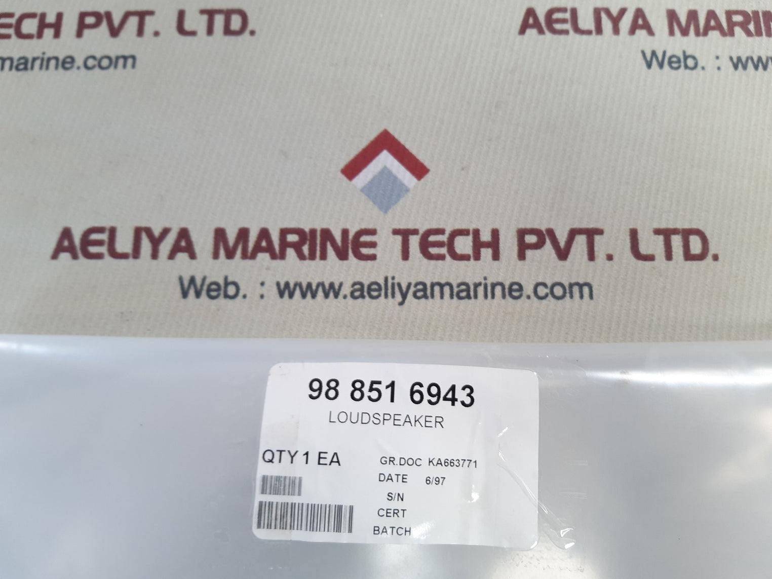 Amplidan ad80800/m4 loudspeaker